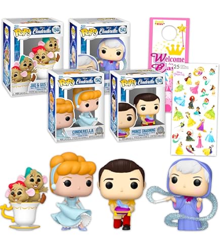 FunkoPOP! DISNEY シンデレラ 4体セット Funko Pop! Disney -Cinderella 75th Anniversary-Set of 4